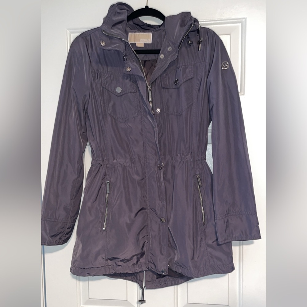 Michael Kors Women's Utility Jacket in Charcoal
